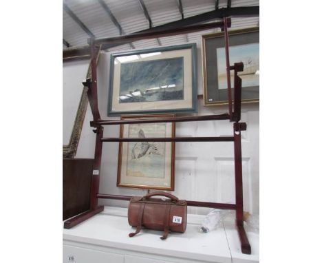 A tapestry frame