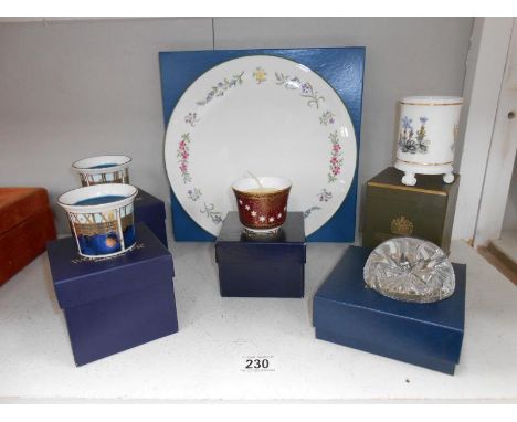 3 items of Royal Worcester, Spode etc