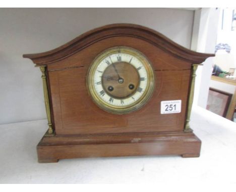 A mantel clock