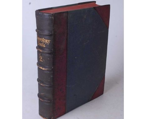A Victorian leather bound Doomsday Book, or The Great Survey of England of William the Conquerer, photo lincographed by Her M
