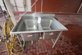 Advanced Tabco 2-Bowl S/S Sink