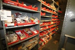 Contents of 2nd Floor Spare Parts including: Machine Parts, Forklift Parts, Caser and Stacker Parts,