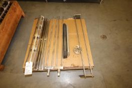 (8) Pc. - Crepaco KM340 Assorted Freezer Parts including Dasher, Beater Bars and Shafts