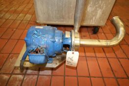 CP Aprox. 1 hp Pump with 2-1/2 inch x 2 inch Welded S/S Head