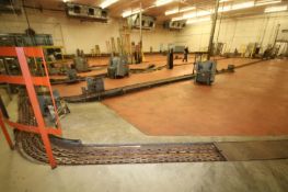 Rex Case Conveyor Chain Throughout (2) Rooms (NOTE: Does Not Include Pan) (Located in Cooler)