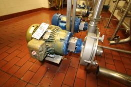 Fristam 7-1/2 hp Centrifugal Pump, Head S/N FPX355196443 with 3