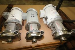 Ampco 5 hp / 2.5 hp Centrifugal Pump, Model C216MDG18T-S, S/N CC45-930-1-2 with 2