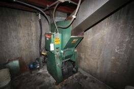 Foremost 15 hp Resin Regrinder, Model HD-6, S/N 3510B includes Blower, 460 V, 3 Phase (Operated with