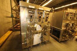 Crepaco / APV 3 - Barrel Ice Cream Freezer, Model KM340, S/N 3095 with Spare Parts, (Note: 3rd