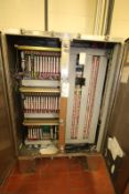 PLC Process Control Panel with (3) Allen Bradley 16-Slot Remote PLC Racks, Cat #1771-A4B (NOTE: Does