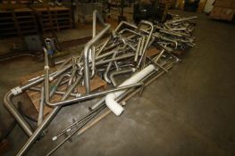 2 inch and 3 inch Sanitary Piping including: Elbows, Connectors, Threaded and Clamp Type on (7)