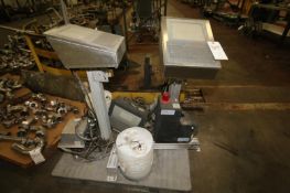 Diagraph Ink Jet Coder Stands, Model IJ3000 with Spare Head (Located in Cooler)