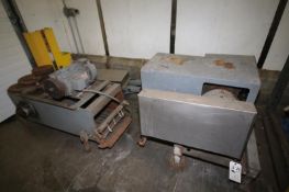 Case Conveyor Drives, Control Panel, Fairbanks Scale, and Portable Pump (Located in Cooler)