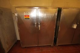 2-Door S/S Storage Cabinet (Located Process Floor)