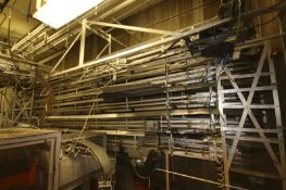 AIS HDPE Half Gal. and Gal. Ground Level and Overhead Aluminum Jug Conveyor System includes Alpines,