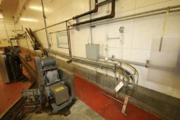 Aprox. 85 ft. S/S Product Conveyor includes Eagle Incline, (3) Drives, 3-1/4