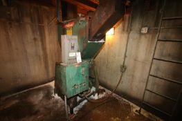 Foremost 15 hp Resin Regrinder, Model HD-6, S/N 20468 includes Blower, 460 V, 3 Phase (Operated with