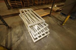(4) Aluminum Dunnage Racks (Located in Cooler)