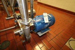 Fristam 7-1/2 hp Centrifugal Pump, Head S/N 355173475 with 3