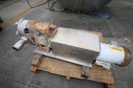 WCB Aprox. 5 hp Positive Displacement Pump, Model 060, S/N 251547 with 2-1/2