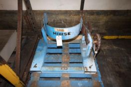 Morse 1,500 lb. Capacity Forklift Barrel Lifter, S/N 0800 (Located in Cooler)