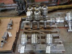 APV  2 inch 2-Way Air Valve Cluster with (3) Extra 2 inch APV Air Valves