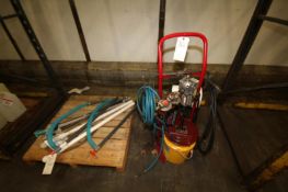 Portable Pneumatic Lube System and Barrel Pumps (Located in Cooler)