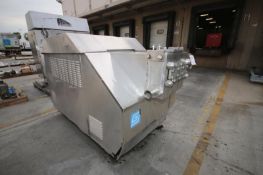 APV Gaulin 5,000 GPH 3-Piston Homogenizer, Model 5000-804-15TPN, S/N 14859941 with 100  hp Drive,