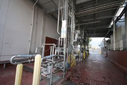 Installed 1-1/2 inch Up To 3 inch S/S Piping Throughout Receiving Bay includes 3 inch Flow Verter