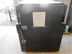 Jeff Easter Ent Inc Electric Shrink Tunnel, Model ET1608, SN 1611608TI, Conveyor Speed Adjustment,