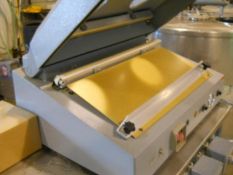 Transvac Single Chamber Sealer, Model Minor, S/N 1769, Mounted on S/S Stand, Complete with 24