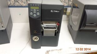 Zebra Model Z4Mplus Printer ($40 to remove and load) LOCATED IN IOWA EUSA
