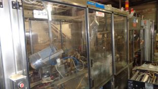 Standard Knapp Trayfold and Glue Section with Nordson Hot  Melt Glue Machine, (2) Marsh Inkjet