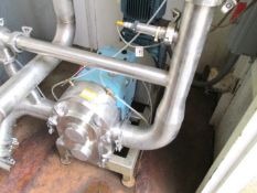 2012 Waukesha 15 HP Positive Displacement Pump, Model 220 U1,