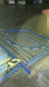 One section approx. 4ft x 4ft Roller Conveyor on turn table  (Located in Iowa))****RIGGING FEE $