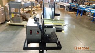CE Label Dispenser SH-404 on Casters New in 2013   ($35 to palletize and load)LOCATED IN IOWA EUSA