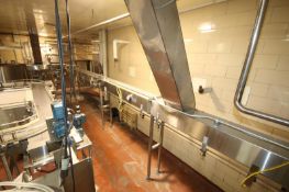 Aprox. 148 ft. L 2000 Ambec Airveyor / Conveyor System, All S/S with (2) Blowers, Housing Aprox. 14