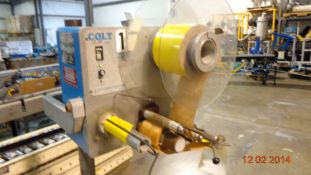 New Jersey Machine Colt Model 305 Label Applicator runs on 110V  ($65 to palletize and load)