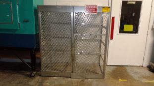 Safety Gas Storage Cabinet - Aluminum for Laboratory Chemical and Gas Storage (Located in Iowa)****