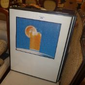 A set of four colour prints by David Fairman signed in pencil