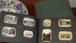 Two WWII black and white photograph album of the 'Desert Rats' campaigns