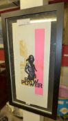 A limited edition 6/12 Iggy Pop signed in pencil