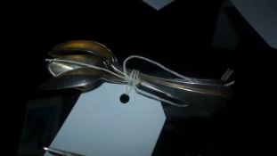 A set of six Georgian hallmarked silver teaspoons