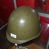 A WWII helmet