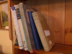 A collection of old Optometry books