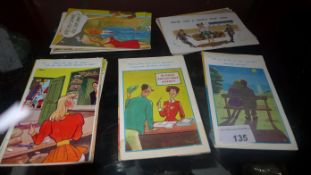 A collection of twenty five old seaside postcards