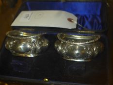 A Birmingham silver desk organised and c