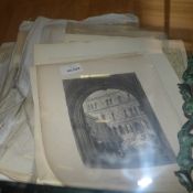 A large collection of various bookplate
