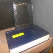 Two vintage postcard albums