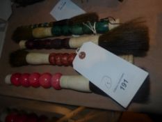 A collection of five Chinese calligraphy